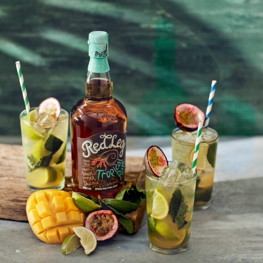 REDLEG TROPICAL RUM 70CL